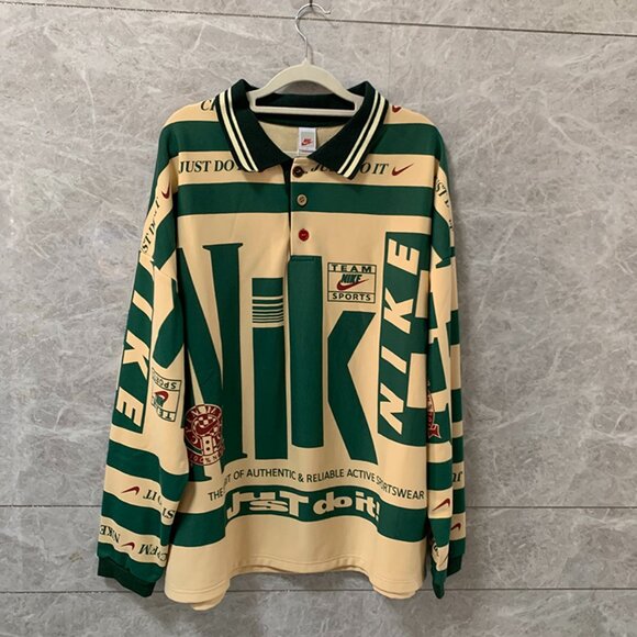 Nike x Cactus Plant Flea Market Long Sleeve Cotton Polo